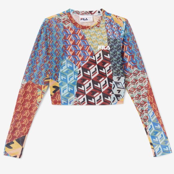 NWT Fila Birdy Crop Top Size M - Picture 5 of 8